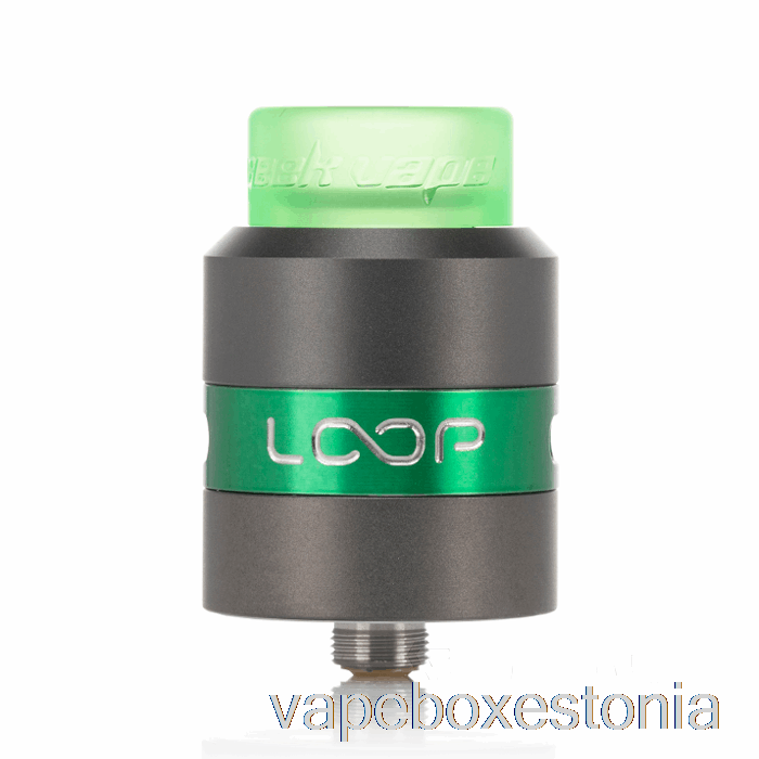 Vape Box Estonia Geek Vape Loop 24mm Rda Gunmetal / Roheline